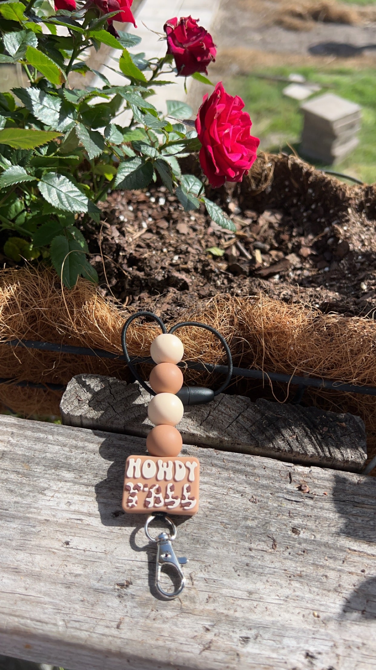 Howdy Y’all Brown// Freshie Hanger