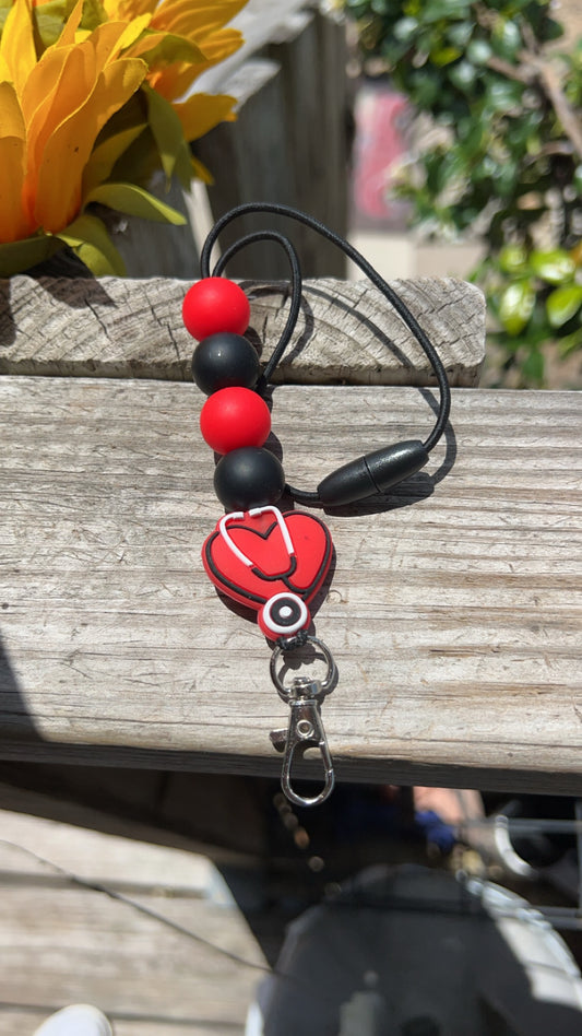 Heart Stethoscope Freshie Hanger