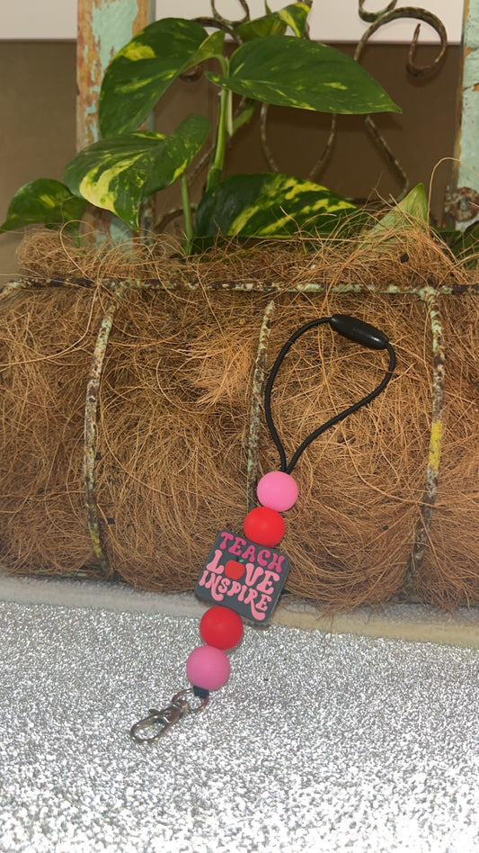 Teach Love & Inspire Car Freshie Hanger