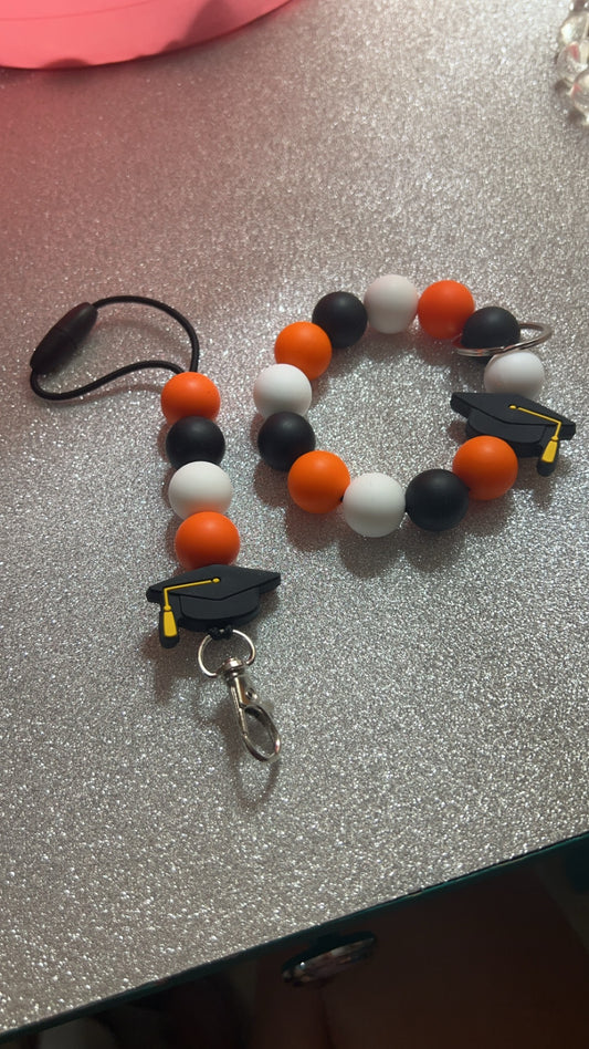 Bobcat Keychain + Freshie Hanger