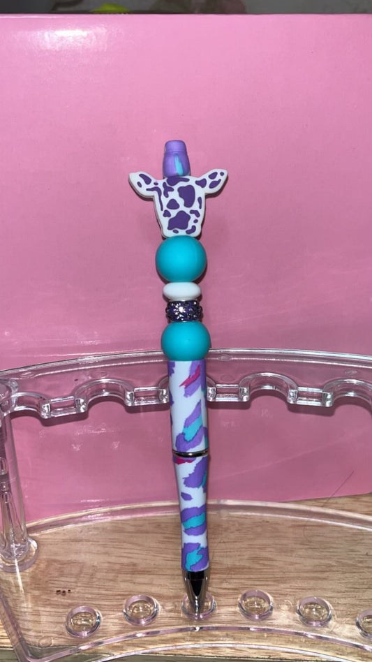 Purple Groovy Cow Pen