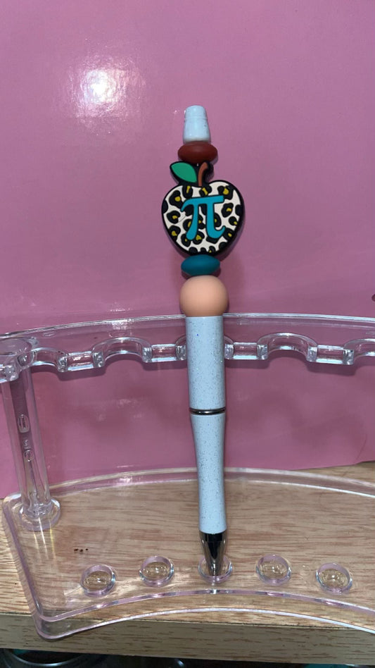 Glitter Teacher Pie Pen