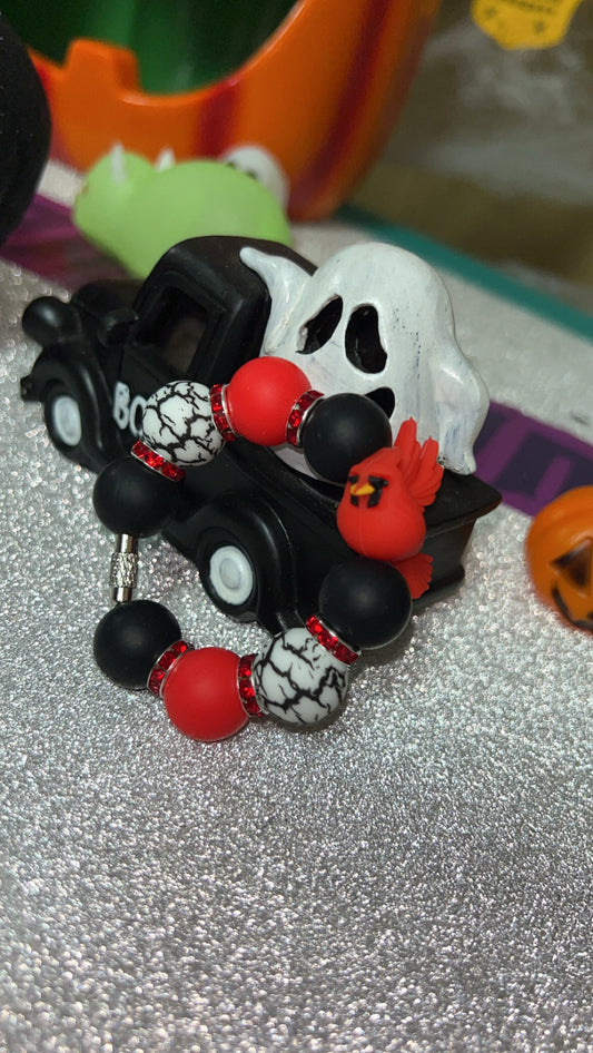 Red Cardinal Cup Charm